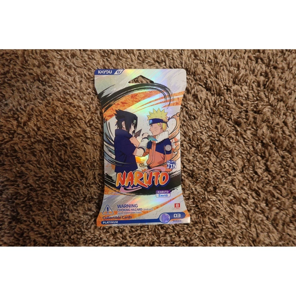 Kayou Naruto TCG Smriti Chapter Jin Series 3 Booster Pack 8 Cards